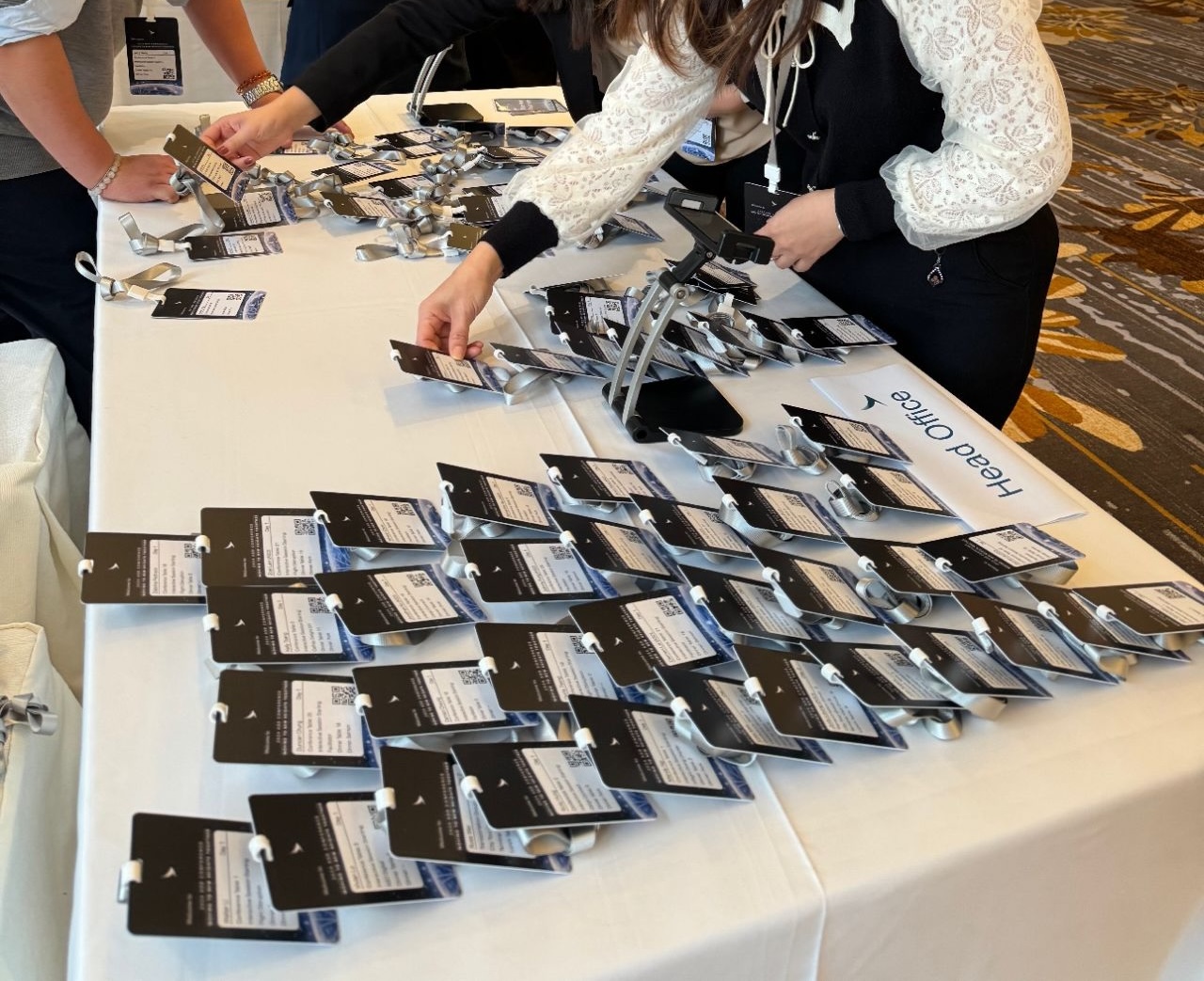 Attendify Registration Setup at Conference